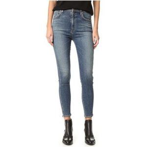 AGOLDE Roxanne High Rise Skinny Jeans Kansas City